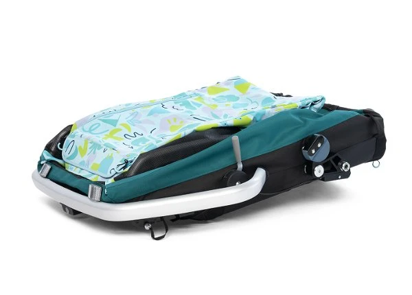 Croozer Dog Mikke Colourful Journey Fahrradanhänger Für Große Hunde Geeignet – Bild 3