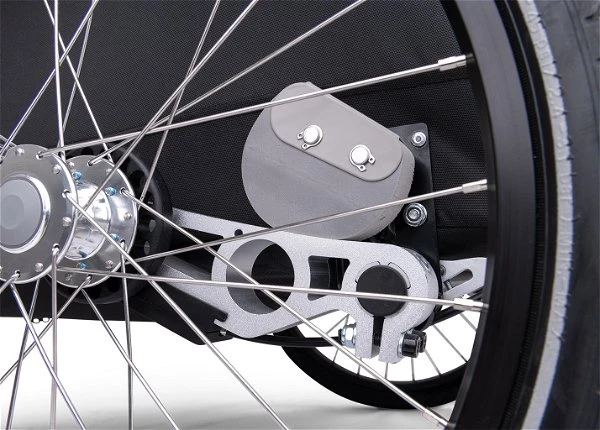 Croozer Kid Keeke 1 Mountain Grey 2in1 Fahrradanhänger & Buggy-Set 4 Croozer Kid Keeke 1 Mountain Grey 2in1 Fahrradanhänger & Buggy-Set – Bild 4