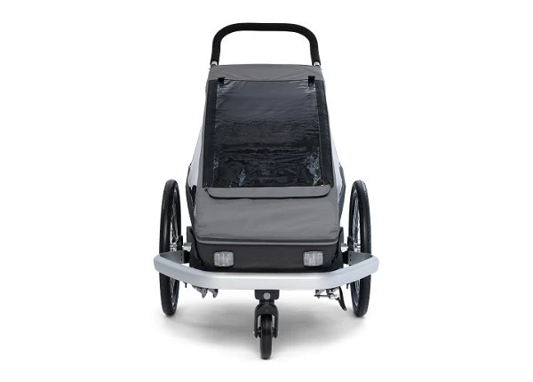 Croozer Kid Keeke 1 Mountain Grey 2in1 Fahrradanhänger & Buggy-Set 5 Croozer Kid Keeke 1 Mountain Grey 2in1 Fahrradanhänger & Buggy-Set – Bild 5