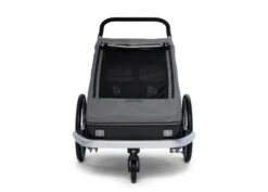 Croozer Kid Keeke 2 Mountain Grey 2in1 Fahrradanhänger & Buggy-Set 10 Croozer Kid Keeke 2 Mountain Grey 2in1 Fahrradanhänger & Buggy-Set -Günstiges CYBEX || Britax || VOX Geschäft 09 121001623 croozer keeke 2 mountain grey front