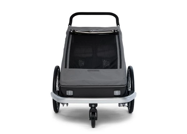 Croozer Kid Keeke 2 Mountain Grey 2in1 Fahrradanhänger & Buggy-Set 4 Croozer Kid Keeke 2 Mountain Grey 2in1 Fahrradanhänger & Buggy-Set – Bild 4