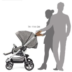 Gesslein F4 Air Plus Eloxiert/cognac Inkl. C1 Tragetasche Farbe 860860 -Günstiges CYBEX || Britax || VOX Geschäft 10400012284284 set gesslein f4 classic tragetasche 16 2