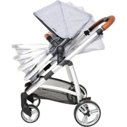 Osann K1 Kinderwagen Grey Melange Hochwertig, Robust Und Flexibel -Günstiges CYBEX || Britax || VOX Geschäft 121 240 01 kombikinderwagen os k1 grey melange 6 1