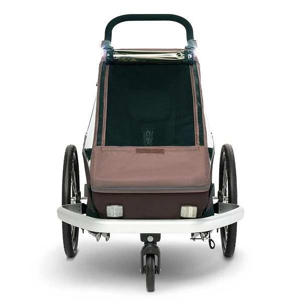 Croozer Kid Vaaya 1 Blossom Red 2in1 Fahrradanhänger & Buggy-Set 2 Croozer Kid Vaaya 1 Blossom Red 2in1 Fahrradanhänger & Buggy-Set – Bild 2