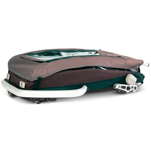 Croozer Kid Vaaya 1 Blossom Red 2in1 Fahrradanhänger & Buggy-Set 3 Croozer Kid Vaaya 1 Blossom Red 2in1 Fahrradanhänger & Buggy-Set – Bild 3