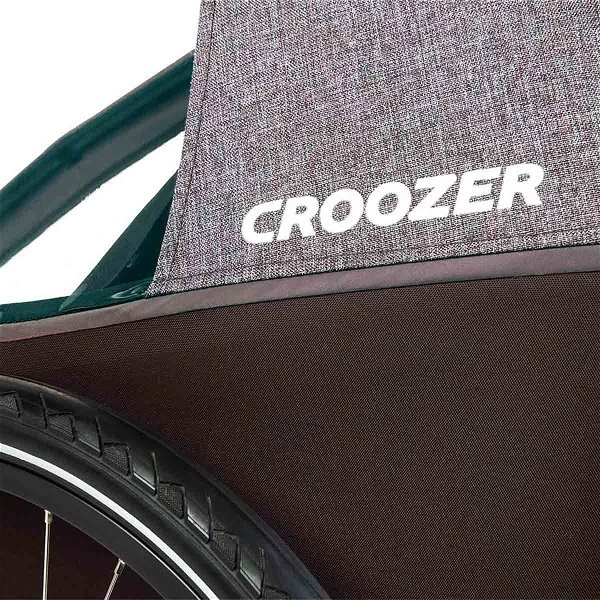 Croozer Kid Vaaya 1 Blossom Red 2in1 Fahrradanhänger & Buggy-Set 6 Croozer Kid Vaaya 1 Blossom Red 2in1 Fahrradanhänger & Buggy-Set – Bild 6