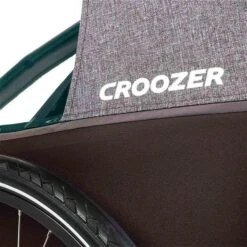 Croozer Kid Vaaya 2 Blossom Red 2in1 Fahrradanhänger & Buggy-Set -Günstiges CYBEX || Britax || VOX Geschäft 121001122 croozer kid vayaa 1 blossom red logo detail 1