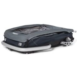 Croozer Kid Vaaya 2 Graphite Blue 2in1 Fahrradanhänger & Buggy-Set -Günstiges CYBEX || Britax || VOX Geschäft 121001220 croozer kid vaaya 2 gefaltet graphite blue 2020 web 1
