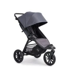 Baby Jogger City Elite 2 In Stone Grey -Günstiges CYBEX || Britax || VOX Geschäft 2149196 bbj city elite2 right side angle stone gray 3607 v1