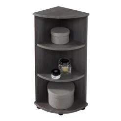 Trendteam Runner Stand- Oder Hängeregal Rauchsilber