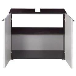 Trendteam Tetis Badmöbel 3-teilig Weiß / Graphit -Günstiges CYBEX || Britax || VOX Geschäft 30096