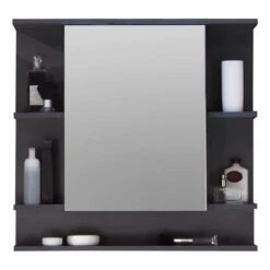 Trendteam Tetis Badmöbel 3-teilig Weiß / Graphit -Günstiges CYBEX || Britax || VOX Geschäft 30100 1