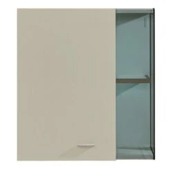 Now! No.14 By Hülsta Hängebaukasten 4R 1 Tür 76,8x70x34 - Lack-seidengrau/Hochglanz-seidengrau