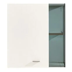 Now! No.14 By Hülsta Hängebaukasten 4R 1 Tür 76,8x70x34 - Lack-weiß/Lack-Hochglanz-weiß