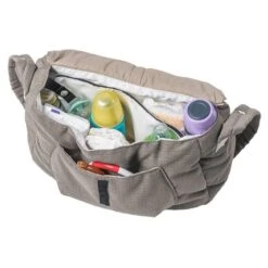 HESBA Pflegetasche Soft Plus, Außenstoff 2-farbig -Günstiges CYBEX || Britax || VOX Geschäft 3500 changing bag rounded fb271 detail