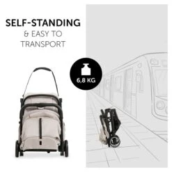 Hauck Travel N Care Buggy -Günstiges CYBEX || Britax || VOX Geschäft 4007923160152.pt04.travel n care beige