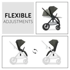 Hauck Walk N Care Kinderwagen -Günstiges CYBEX || Britax || VOX Geschäft 4007923165393.pt07.walk n care dark olive