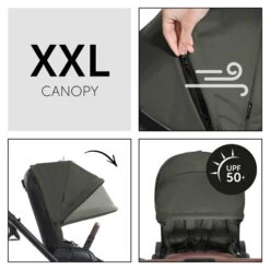 Hauck Walk N Care Kinderwagen -Günstiges CYBEX || Britax || VOX Geschäft 4007923165393.pt08.walk n care dark olive