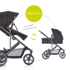 Hauck Pacific 3 Shop N Drive Kinderwagen Bundle -Günstiges CYBEX || Britax || VOX Geschäft 4007923309162.pt04.pacific 3 shop n drive caviar