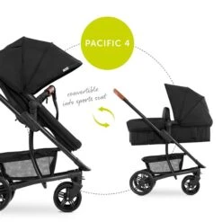 Hauck Pacific 4 Shop N Drive Kinderwagen Bundle -Günstiges CYBEX || Britax || VOX Geschäft 4007923309216.pt03.pacific 4 shop n drive caviar
