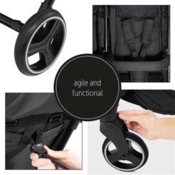 Hauck Swift X Duo Geschwisterwagen -Günstiges CYBEX || Britax || VOX Geschäft 4007923500040.pt05.swift x duo black