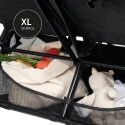 Hauck Swift X Duo Geschwisterwagen -Günstiges CYBEX || Britax || VOX Geschäft 4007923500040.pt06.swift x duo black