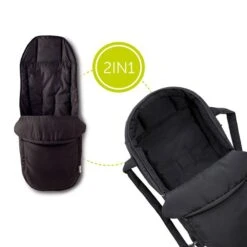 Hauck 2in1 Carrycot Tragetasche -Günstiges CYBEX || Britax || VOX Geschäft 4007923530023.pt01.2 in1 carrycot black