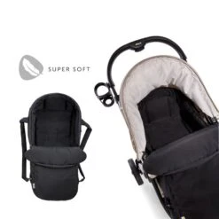 Hauck 2in1 Carrycot Tragetasche -Günstiges CYBEX || Britax || VOX Geschäft 4007923530023.pt07.2 in1 carrycot black