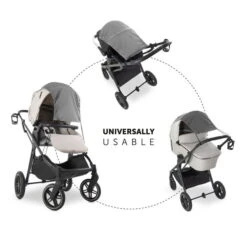 Hauck Sunshade Sonnensegel -Günstiges CYBEX || Britax || VOX Geschäft 4007923550045.pt01.sunshade grey
