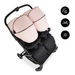 Hauck Swift X Duo Canopy Sonnenverdeck -Günstiges CYBEX || Britax || VOX Geschäft 4007923550267.pt02.swift x duo canopy rose