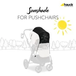 Hauck Sunshade Sonnensegel Mickey Mouse -Günstiges CYBEX || Britax || VOX Geschäft 4007923550724.pt01.sunshade mickey mouse black