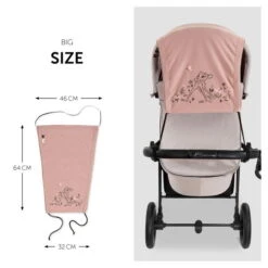 Hauck Sunshade Sonnensegel Bambi -Günstiges CYBEX || Britax || VOX Geschäft 4007923550731.pt04.sunshade bambi rose