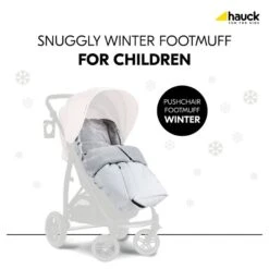 Hauck Pushchair Footmuff Winter Fußsack -Günstiges CYBEX || Britax || VOX Geschäft 4007923567128.pt01.pushchair footmuff winter grey