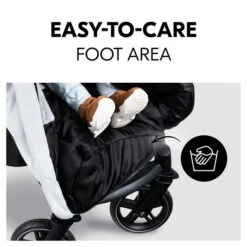 Hauck Pushchair Footmuff Winter Fußsack -Günstiges CYBEX || Britax || VOX Geschäft 4007923567128.pt08.pushchair footmuff winter grey