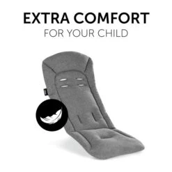 Hauck Pushchair Seat Liner Sitzauflage -Günstiges CYBEX || Britax || VOX Geschäft 4007923670033.pt05.pushchair seat liner charcoal