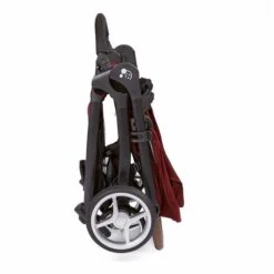 Gesslein Smiloo Happy+ Buggy Maroon Gestell Schwarz Mit Tabak Griff -Günstiges CYBEX || Britax || VOX Geschäft 420 170 894000 zusammengelegt