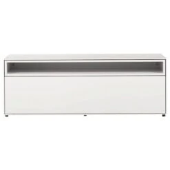 Now! By Hülsta Easy Wohnwand Lack-reinweiß 181x384x45 Mit Media-Lowboard - 9-teilig -Günstiges CYBEX || Britax || VOX Geschäft 43113 huelsta now easy 160114f2 gr 2