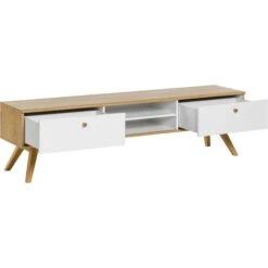 VOX Nature TV-Unterschrank Eiche / Weiß / Weiß -Günstiges CYBEX || Britax || VOX Geschäft 5010730 1