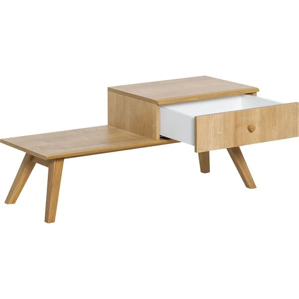 Bank Nature By Vox Eiche / Weiß / Eiche 2 Bank Nature By Vox Eiche / Weiß / Eiche – Bild 2