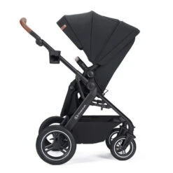 Kinderkraft B-TOUR 3in1 Kinderwagen Black Inkl. Autositz, Adapter, Fußsack, & Regenschutz -Günstiges CYBEX || Britax || VOX Geschäft 5902533918966 19