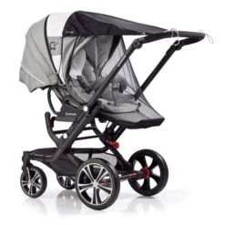 Gesslein Sommerpaket II Für Alle Kinderwagen Fliegengitter & Sonnensegel Schwarz