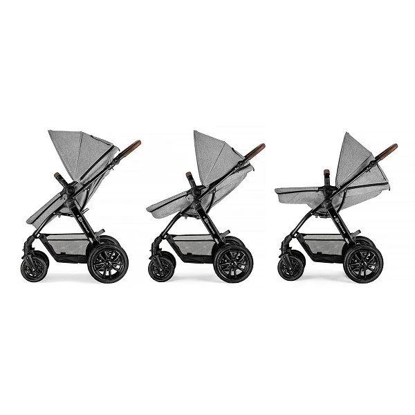 Kinderkraft MOOV 3in1 Kinderwagen Grey Melange Inkl. Babyschale, Adapter & Regenverdeck 7 Kinderkraft MOOV 3in1 Kinderwagen Grey Melange Inkl. Babyschale, Adapter & Regenverdeck – Bild 7