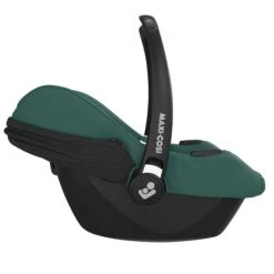 Maxi-Cosi CabrioFix I-Size Essential Green Gruppe 0/0+ (0-12 Kg) -Günstiges CYBEX || Britax || VOX Geschäft 8558047110 2022 maxicosi carseat babycarseat cabriofixisize essentialgreen side
