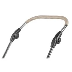 HESBA Condor Coupe Kinderwagen Außen 793 Innen 200 Teilleder Räder Schwarz 25 Cm, Ledergriff Greige -Günstiges CYBEX || Britax || VOX Geschäft 9521 leather push handle new 2018 greige sand 3