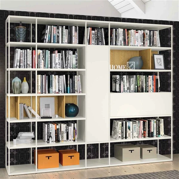 Now! Vision By Hülsta Kombination 9 213x254x42 Lack-weiß 1 Now! Vision By Hülsta Kombination 9 213x254x42 Lack-weiß