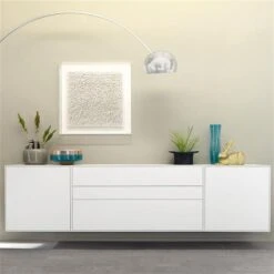 Now! By Hülsta Easy Hänge-Sideboard 64x256x45 Cm 3-teilig