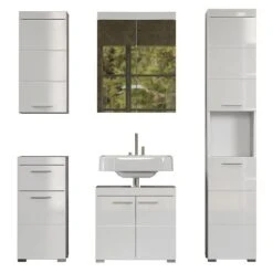 Trendteam Amanda Bad Kombination 5-teilig Weiß