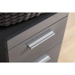 Trendteam Amanda Hochschrank 37x190x31 Cm Agave Grau -Günstiges CYBEX || Britax || VOX Geschäft amanda bd 1393 xxx 21 detail 1 gr