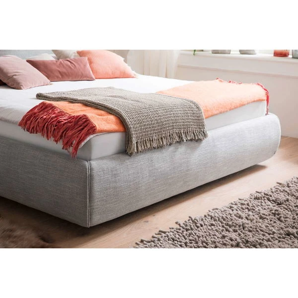 Meise Möbel Atesio Polsterbett Stoffbezug Blau 180 X 200 Cm Mit Glattem Kopfteil 2 Meise Möbel Atesio Polsterbett Stoffbezug Blau 180 X 200 Cm Mit Glattem Kopfteil – Bild 2