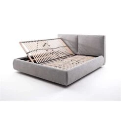 Meise Möbel Atesio Bett Hellgrau Mit Bettkasten Und Federholzrahmen 180 X 200 Cm -Günstiges CYBEX || Britax || VOX Geschäft atesio hellgrau 02 seitlich lr detail 11271 19 fein 2